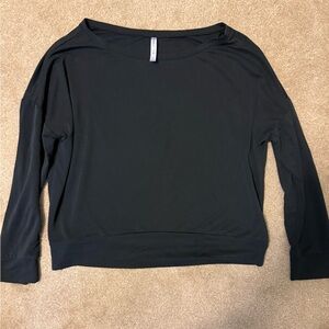 Fabletics Black Long Sleeve Top